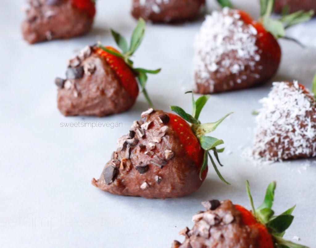 Acai Cacao Covered Strawberries