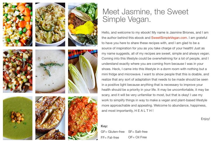Sweet Simple Vegan: Lunch & Dinner Ebook