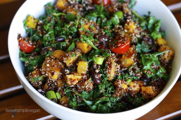 Sweet Simple Vegan: Lunch & Dinner: Mango Quinoa Salad