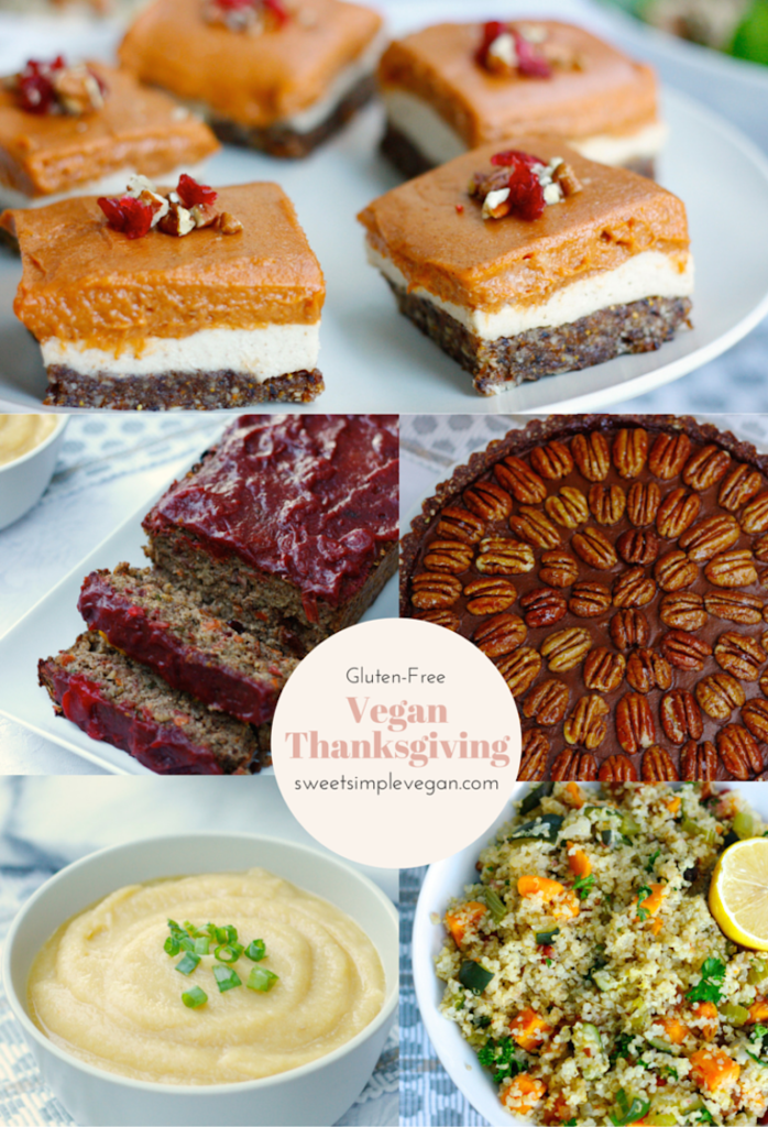 Vegan Thanksgiving sweetsimplevegan.com