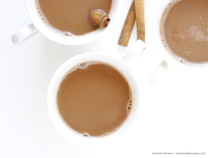 3Easy Vegan Cinnamon Hot Chocolate