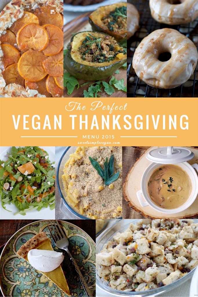Vegan Thanksgiving Menu