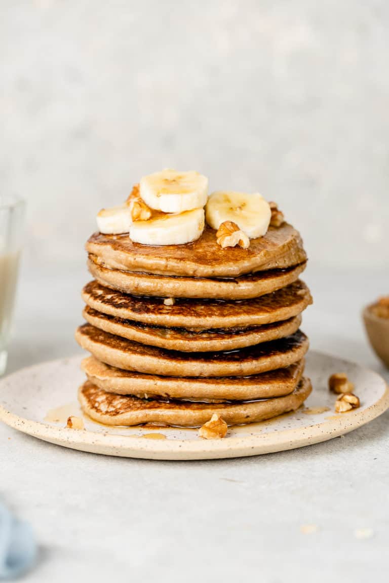 3-Ingredient Vegan Pancakes (Gluten-free) - Sweet Simple Vegan