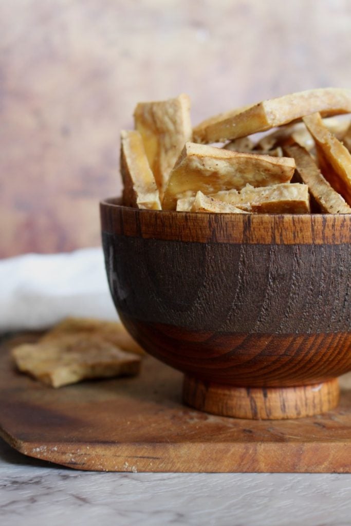 Crispy Tofu Dippers | 35 Vegan Super Bowl Recipes -- Healthy & Oil-Free! | sweetsimplevegan.com