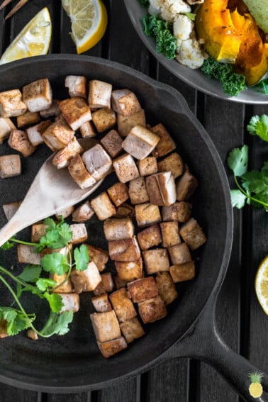 Easy Smoky Tofu - {vegan + oil-free} + Tips To Perfectly Prepare Tofu sweetsimplevegan.com