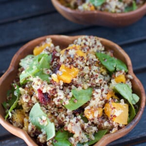 Butternut Squash Quinoa Salad + Pitaya Smoothies!