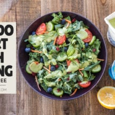 Vegan Avocado Yogurt Ranch Dressing