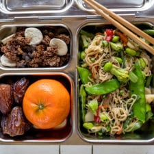 Ramen Noodle Stir Fry {oil-free}