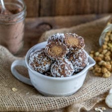 Chocolate Banana Peanut Butter Balls
