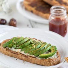 Avocado French Toast - Sweet & Savory (Vegan & Oil-free)