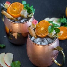 Autumn Apple Cider Moscow Mules
