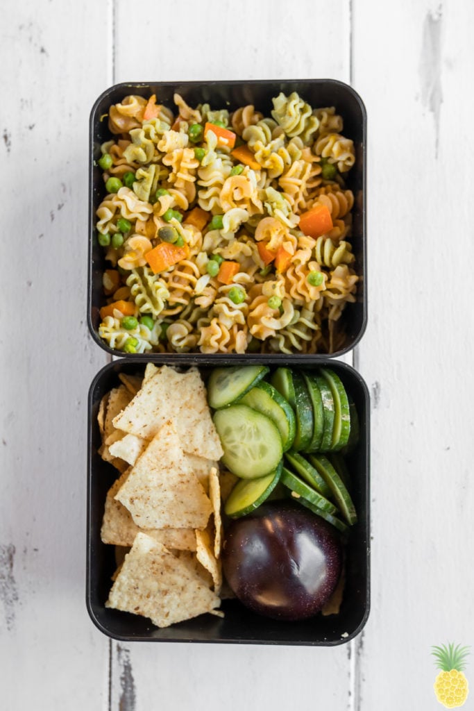 Vegan Fall Pasta Salad w/ Avocado Dijon Dressing {oil-free} sweesimplevegan.com 