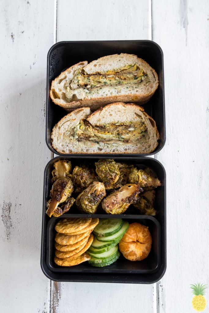 Grilled Fall Vegetable Bread Boat w/ Pumpkin Seed Pesto sweetsimplevegan.com Must Try Fall Recipe!