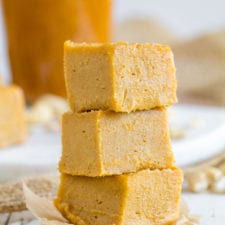 Vegan Pumpkin Pie Fudge (Gluten & Oil-free)