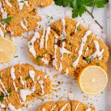 Breaded Cauliflower Steaks
