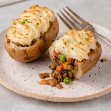 Shepherd's Pie Twice Baked Potatoes