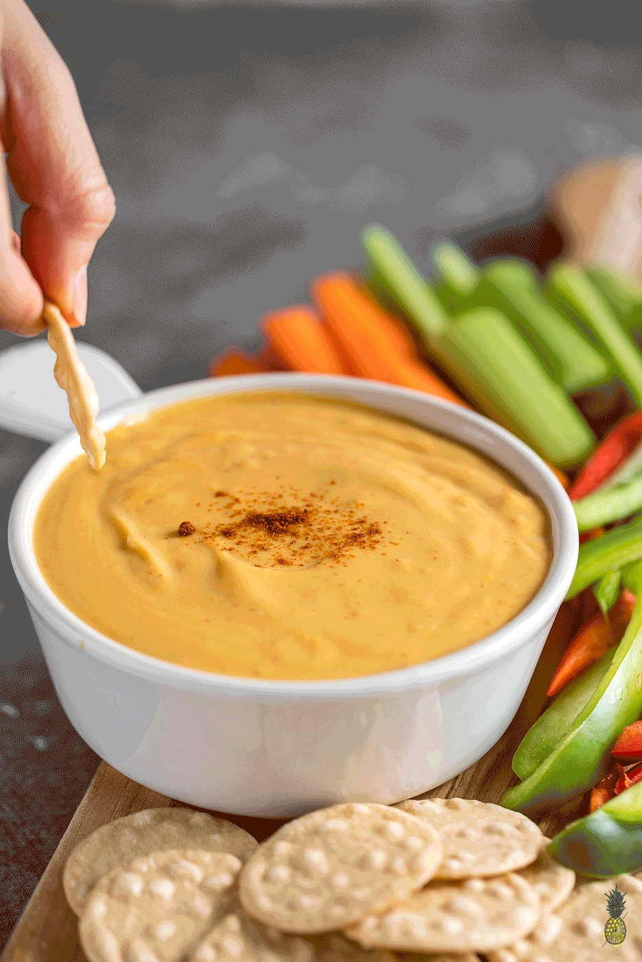 Make The Best Vegan Chipotle Cheddar Cheese Sauce that is Healthy & Oil-free! #vegancheese #vegancheddar #healthycheese #cheesesauce #superbowl #cheddarcheese #oilfree #lowfat #healthy