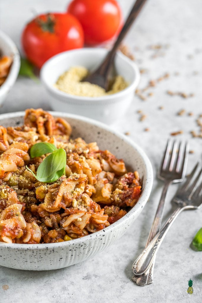 Hearty Rice Cooker Pasta w/ Lentils | Easy & Healthy Rice ...