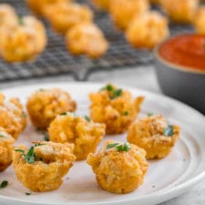 Vegan Baked Mac and Cheese Bites