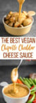 The best vegan chipotle cheddar cheese sauce pinterest image