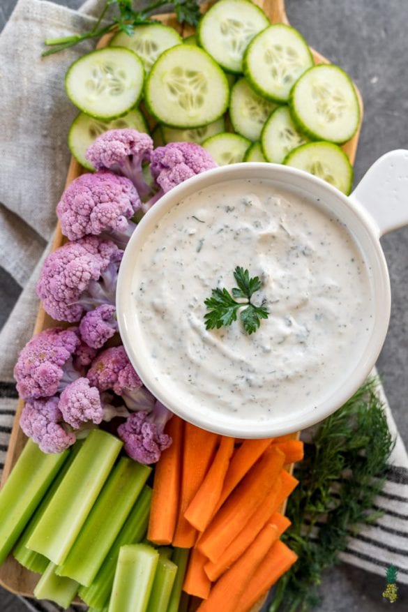 The Best Vegan Ranch Dressing Recipe Sweet Simple Vegan