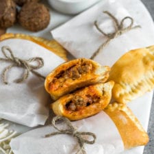 Vegan Meatball Mozzarella Hot Pockets