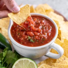Easy Restaurant-Style Salsa