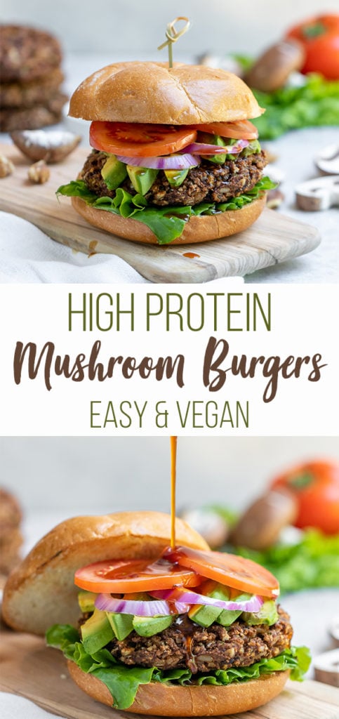 These vegan burgers are easy to make, require simple ingredients and is jam-packed with plant protein. Plus, they are bursting with flavor and are perfect for your next summer party. #veggie #burger #vegan #easy #veganprotein #plantprotein #vegansummer #summerrecipe #party #vegankids #sweetsimplevegan #lunch #dinner #entree