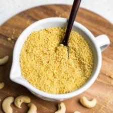4-Ingredient Vegan Parmesan Cheese