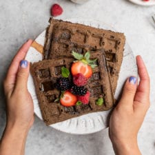 Freezer-Friendly Buckwheat Waffles & Pancakes (Vegan & Gluten-free)