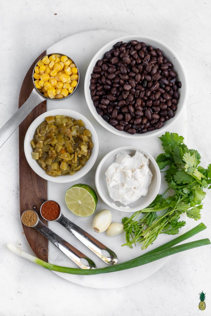 Vegan Black Bean Dip Ingredients