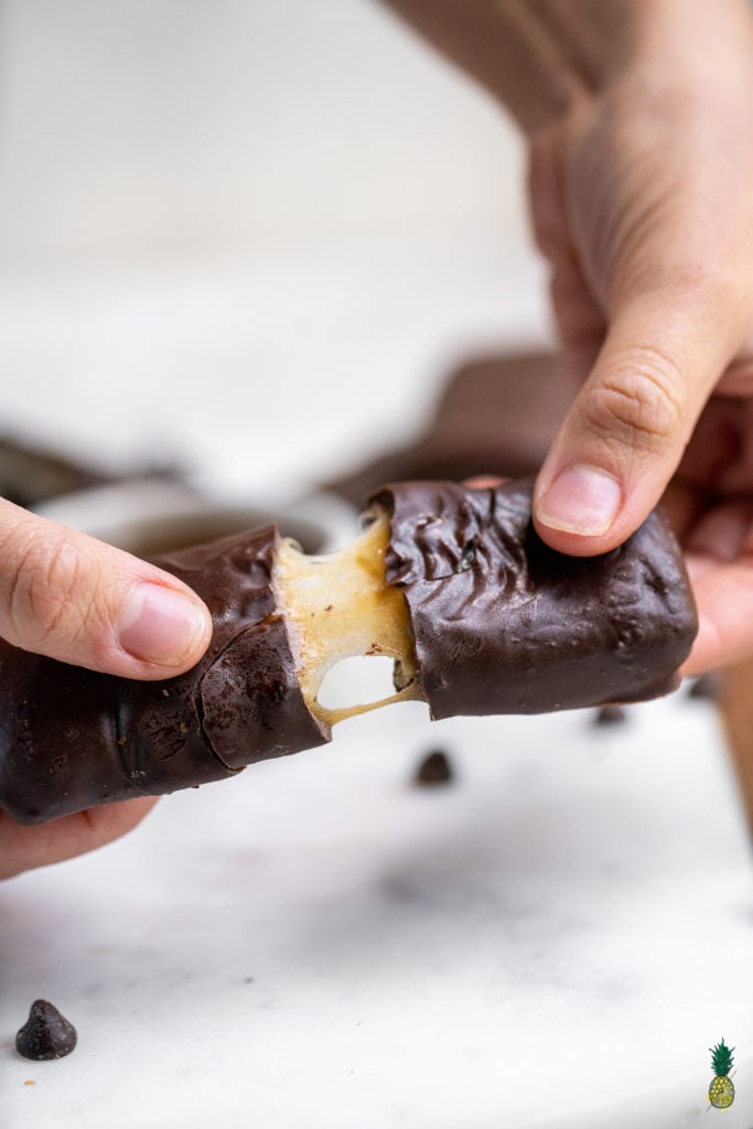 Homemade Vegan Milky Way Bars