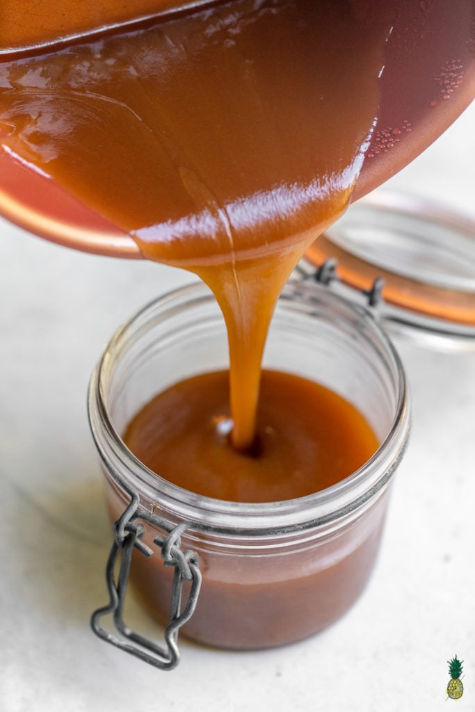 Vegan Caramel Sauce - School Night Vegan