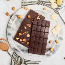 Homemade Vegan Chocolate Bars (5-Ingredients)