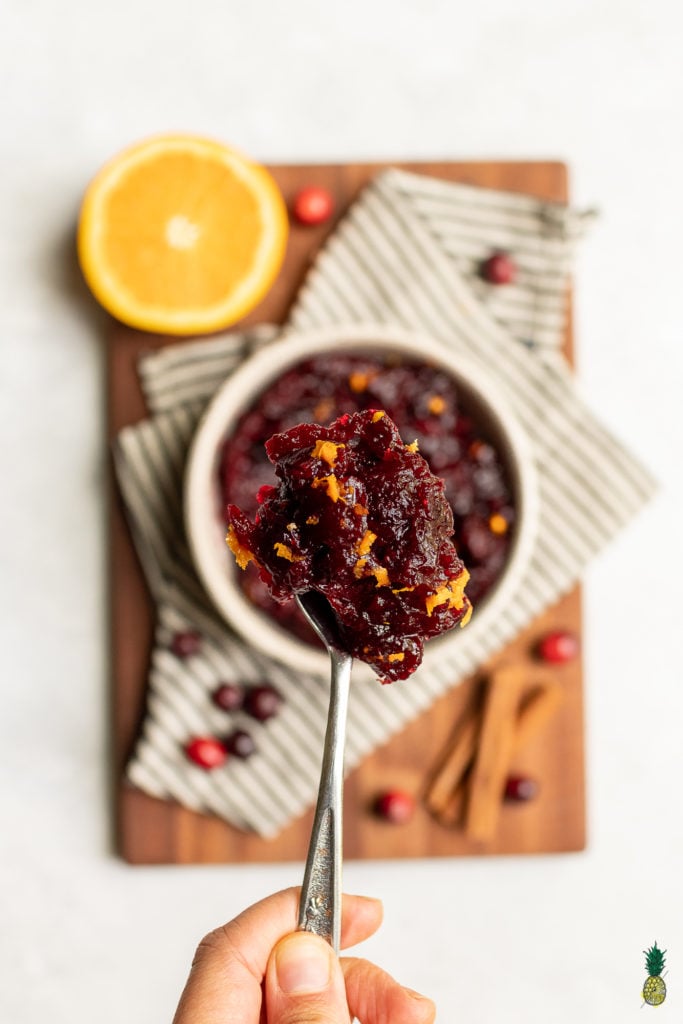 Thanksgiving Cranberry Sauce Easy
