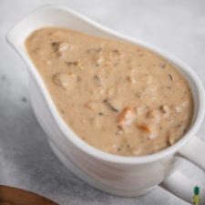 Easy Mushroom Gravy (Vegan + Oil-Free)
