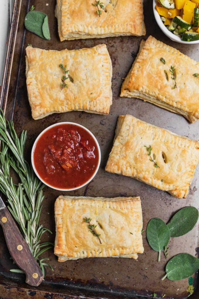 Savory Pumpkin Hand Pies Vegan