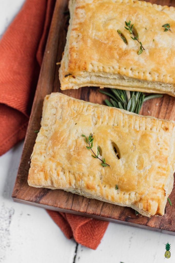 Savory Pumpkin Hand Pies Close Up