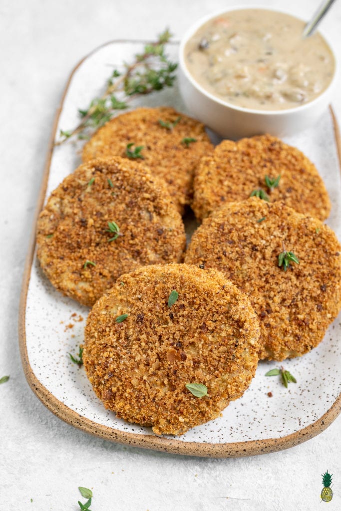 Leftover Thanksgiving Mashed Potato Cakes