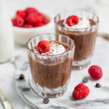 Easy 3-Ingredient Vegan Chocolate Mousse