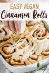 Vegan Cinnamon Rolls with Cream Cheese Frosting