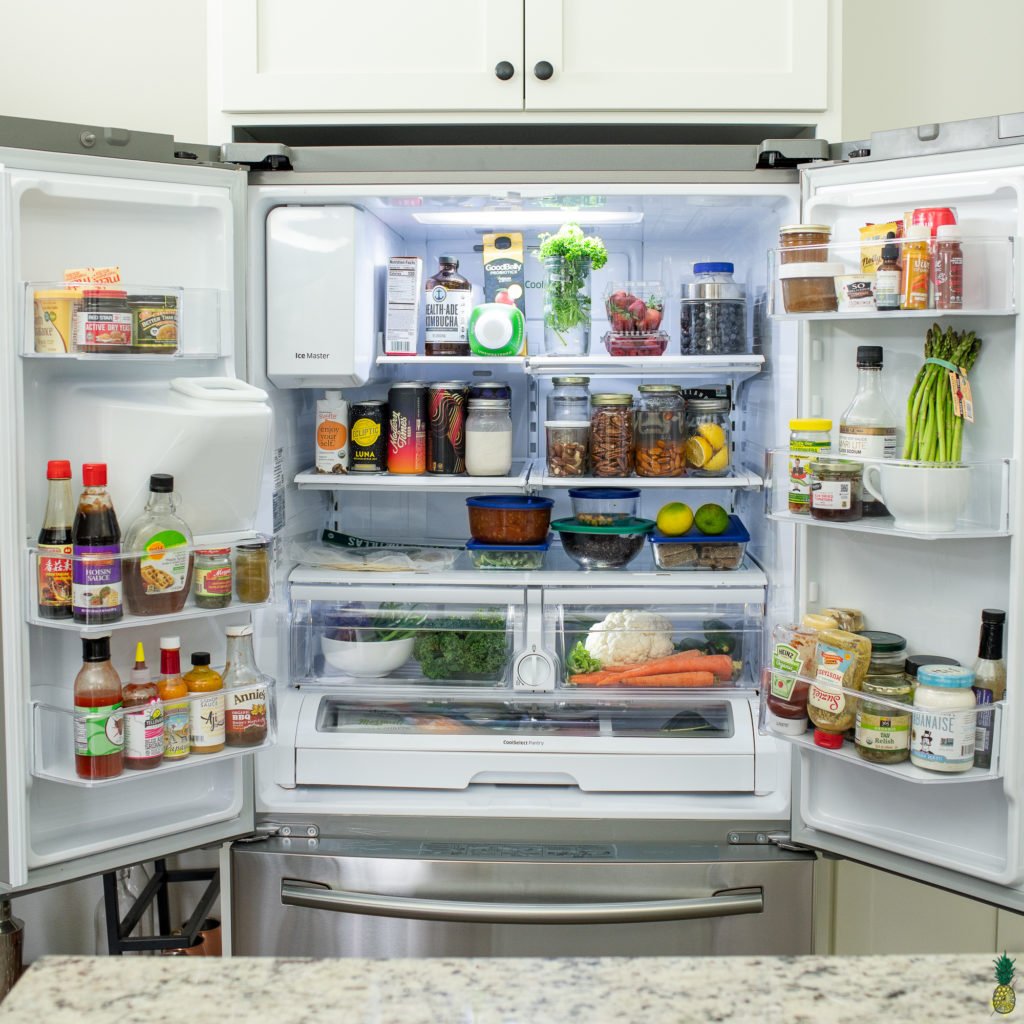 FRIDGE TOUR, FRIDGE ORGANIZATION, LESS WASTE & HEALTHY EATING