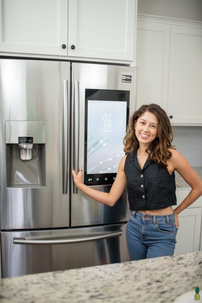 Samsung Family Hub Fridge Vegan Tour