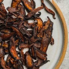 Crispy Shiitake Mushroom Bacon (Gluten-Free)