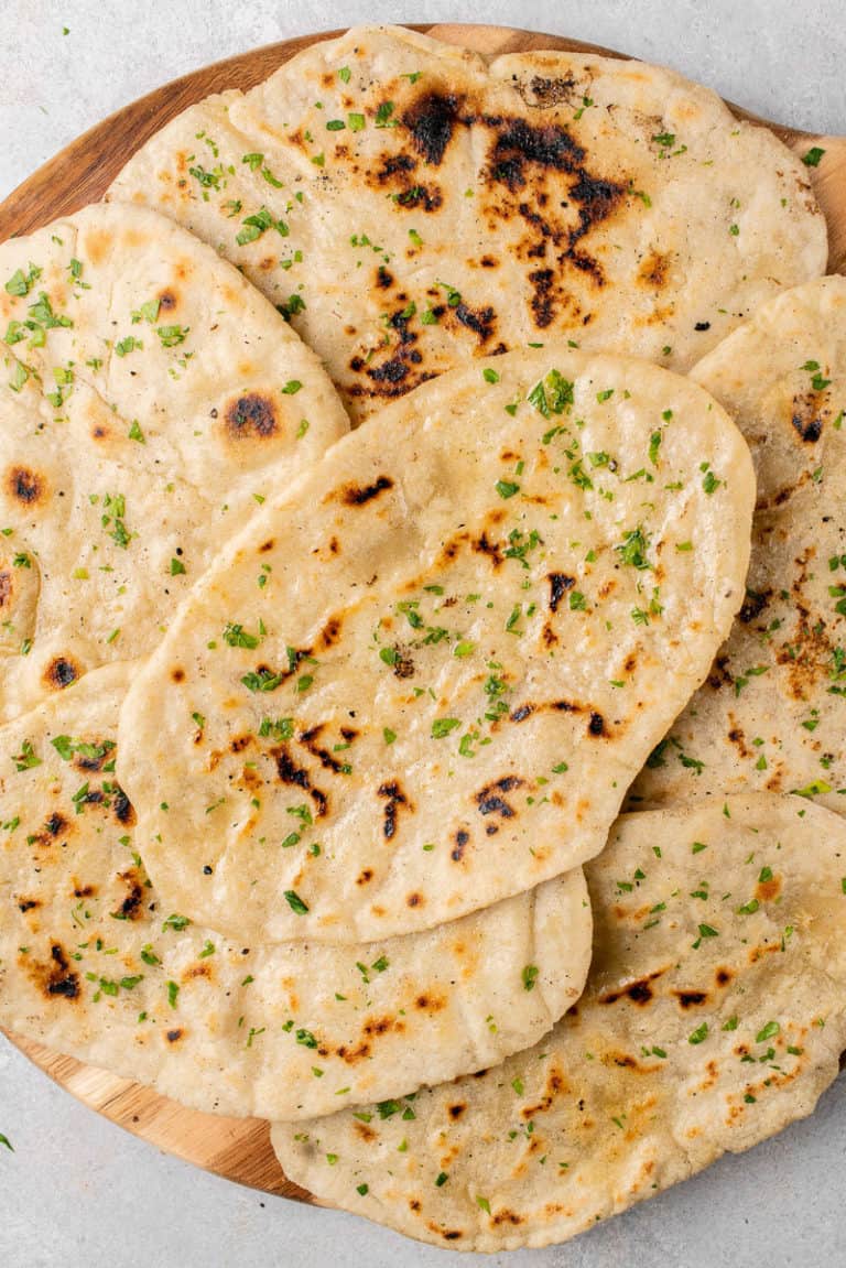 Easy Gluten-Free Flatbread (5-Ingredients!) - Sweet Simple Vegan