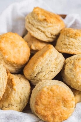 Vegan Buttermilk Biscuits (Flaky + Fluffy) - Sweet Simple Vegan