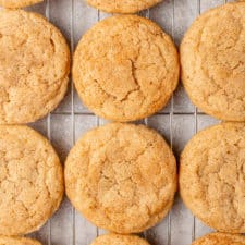 Eggnog Snickerdoodle Cookies Recipe