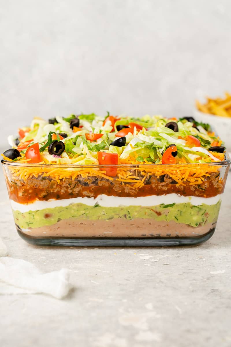 7 layer taco dip