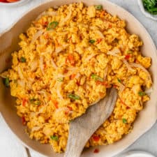 Vegan Filipino Scrambled Eggs