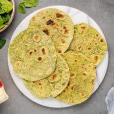 Whole Wheat Spinach Tortillas-image